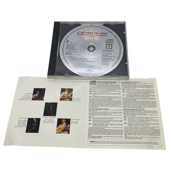 BARBARA THOMPSON - PARAPHERNALIA: A Cry From The Heart CD 1988 Live In London - Picture 9 of 13